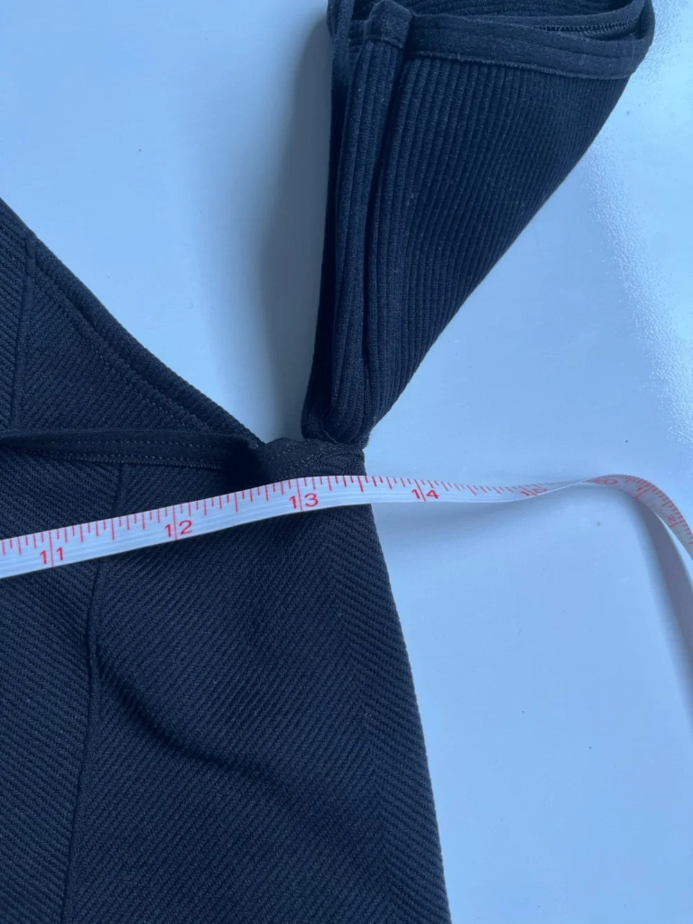 Anthropologie Black Textured Bodysuit